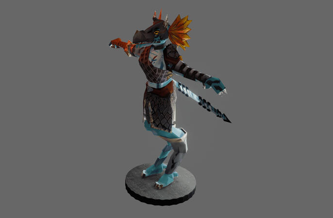 Finished Model with Armor
