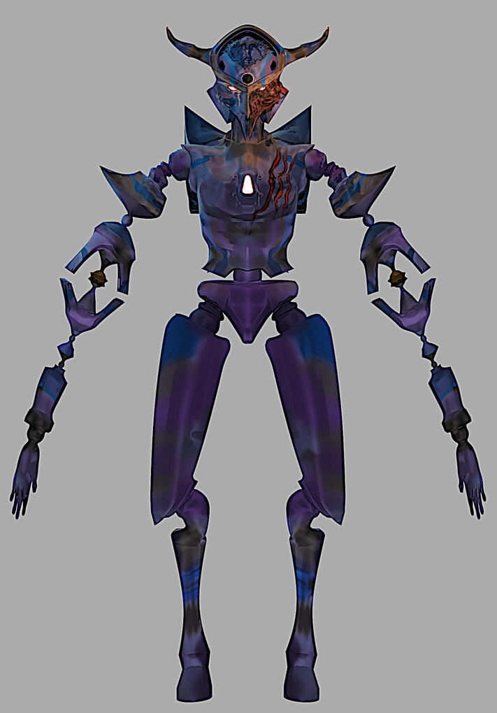 Finished Model with Armor